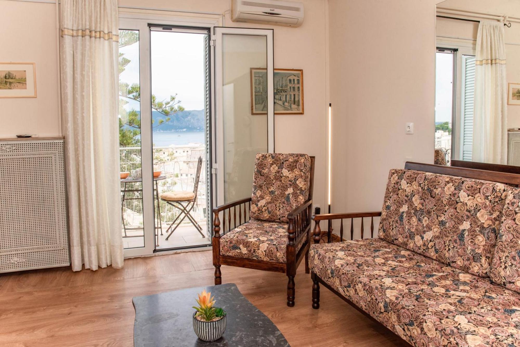 Seaview Serenity Apartment Corfu  ภายนอก รูปภาพ