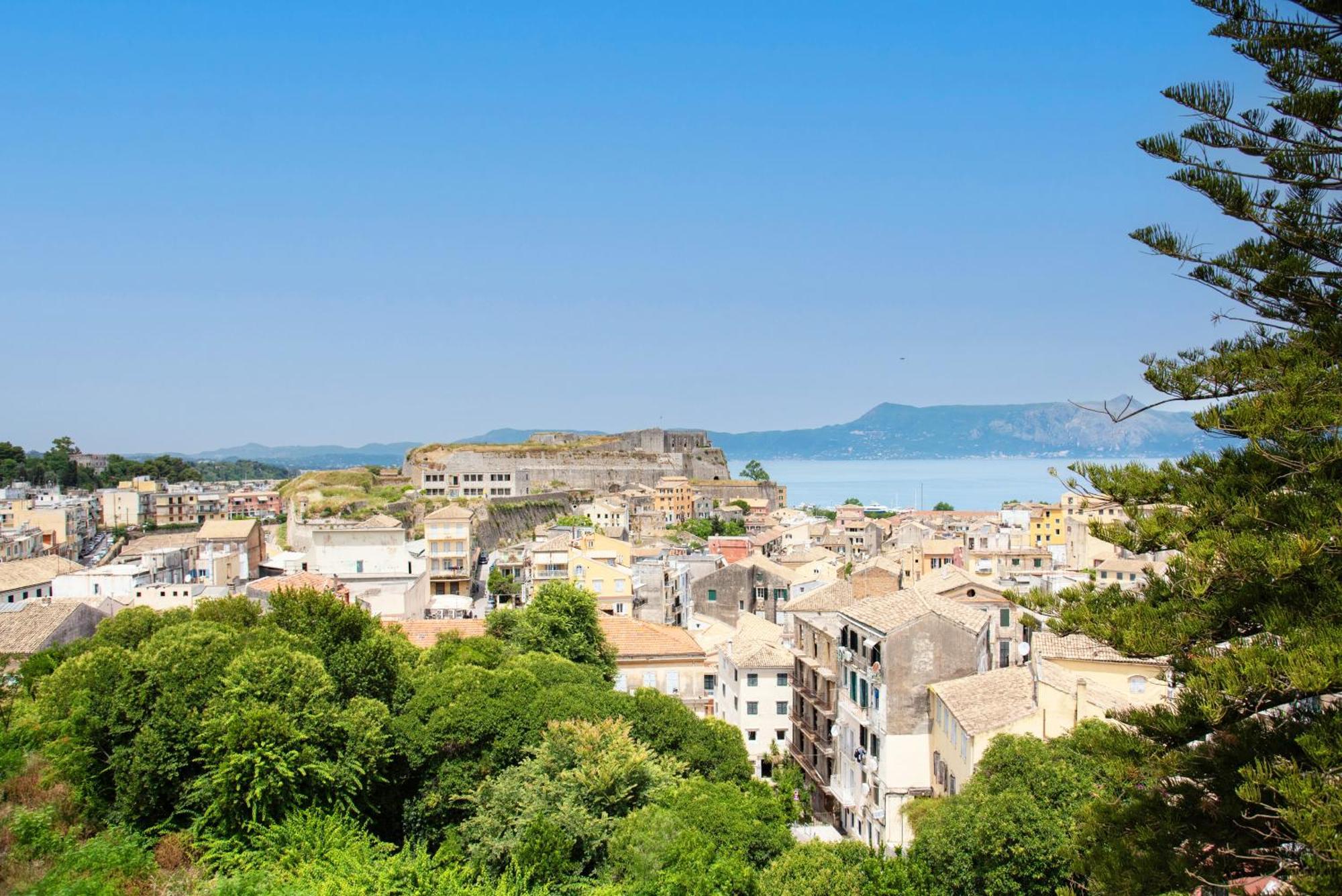 Seaview Serenity Apartment Corfu  ภายนอก รูปภาพ