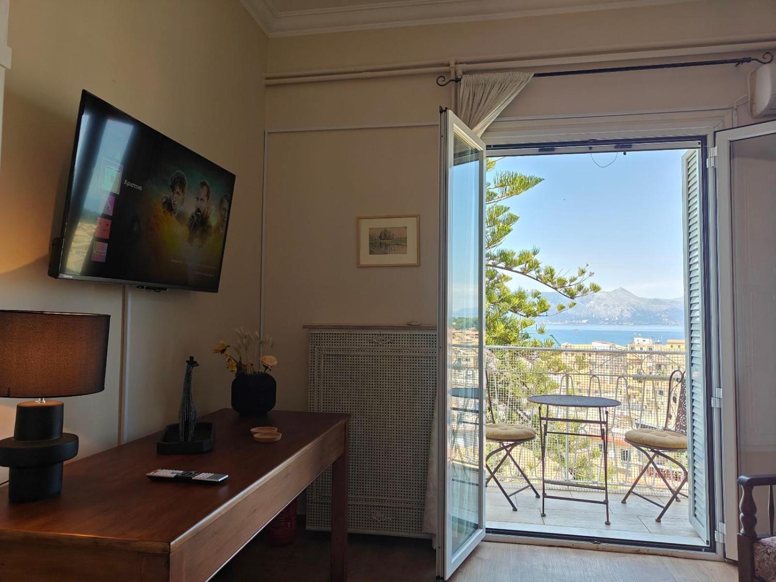 Seaview Serenity Apartment Corfu  ภายนอก รูปภาพ